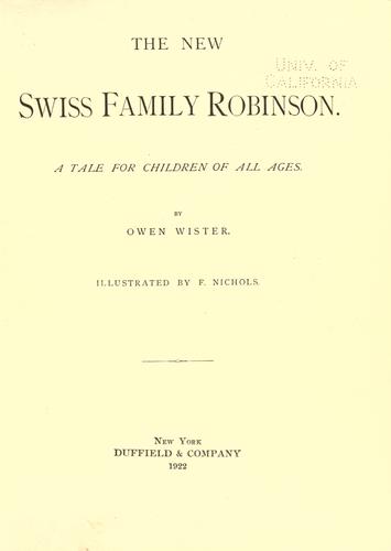New Swiss Family Robinson