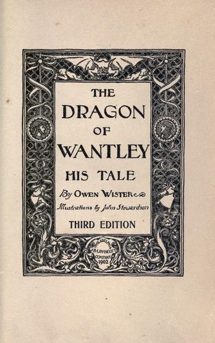 The Dragon of Wantley: His Tale