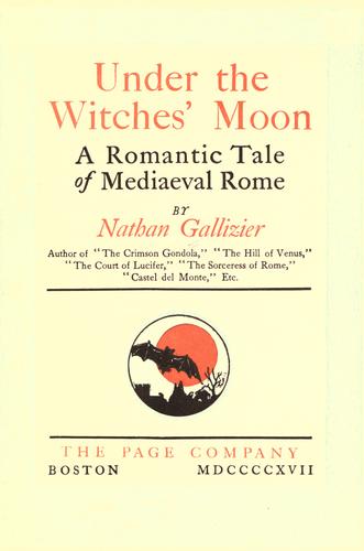 Under the Witches' Moon