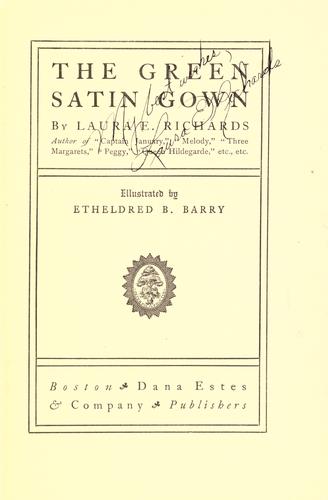 The Green Satin Gown
