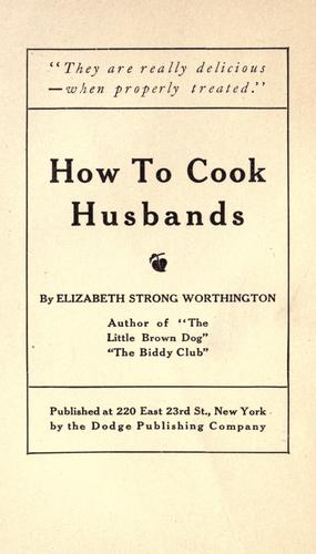 How to Cook Husbands