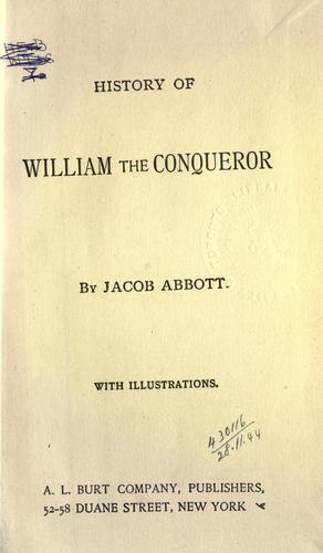 William the Conqueror