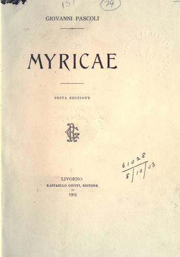 Myricae