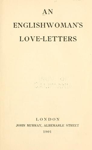 Englishwoman's Love-Letters