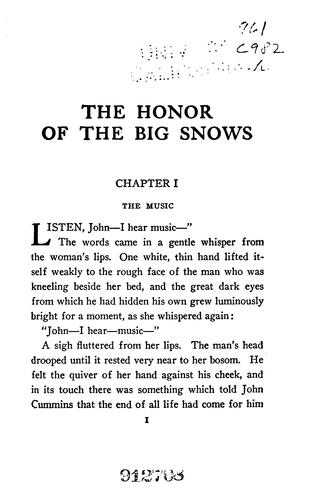 Honor of the Big Snows