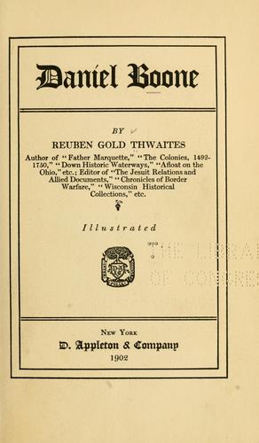 Daniel Boone (Thwaites)