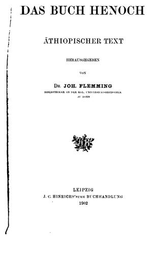 Das Buch Henoch