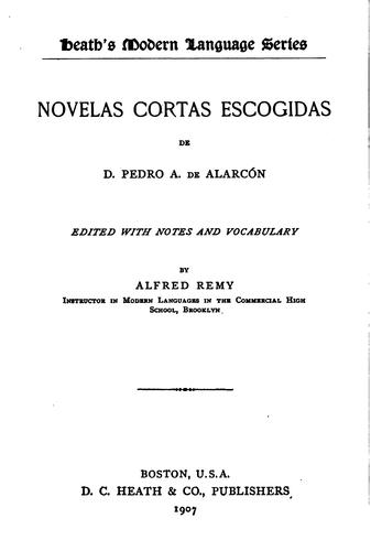 Novelas Cortas de Alarcón