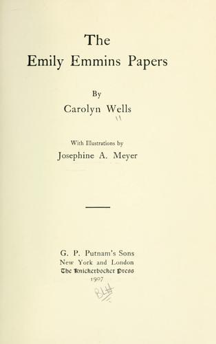 The Emily Emmins Papers