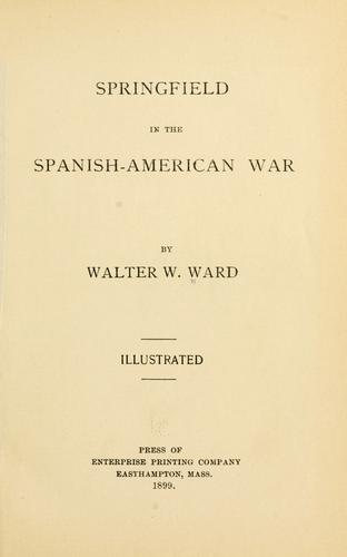 Springfield in the Spanish American War