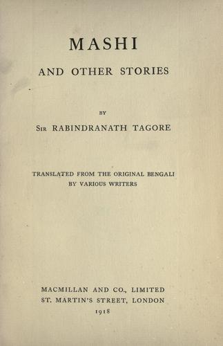 Selected Short Stories.