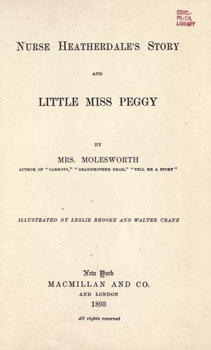 Nurse Heatherdale's Story