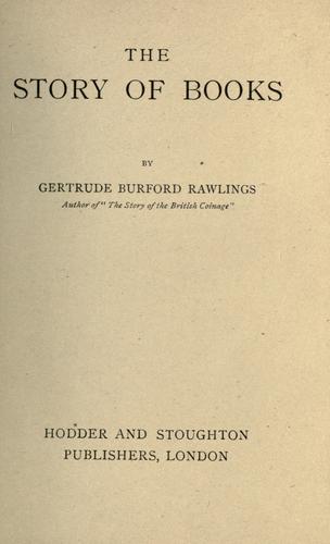 The Story of Books
