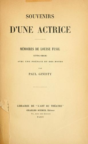 Souvenirs d'une actrice (2/3)