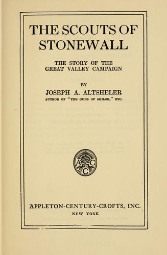 Scouts of Stonewall