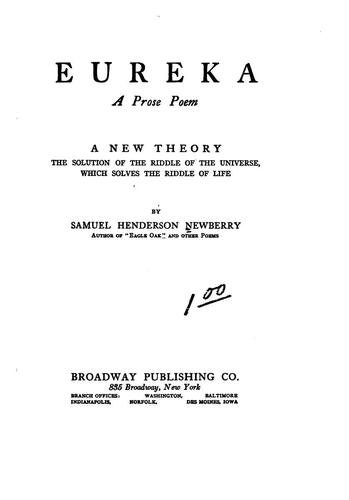 Eureka: A Prose Poem