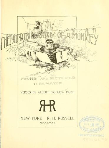 The Autobiography of a Monkey