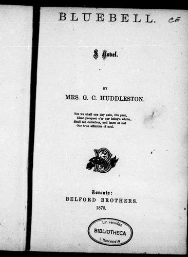 Bluebell A Novel