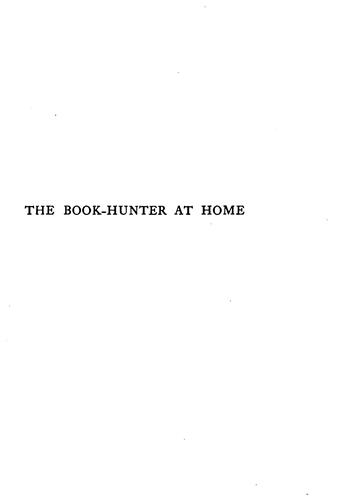 The Book-Hunter at Home
