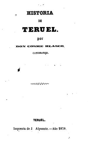 Historia de Teruel
