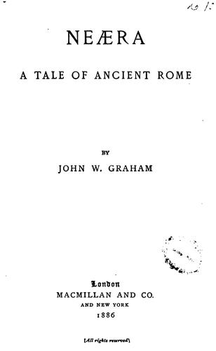 Neæra: A Tale of Ancient Rome