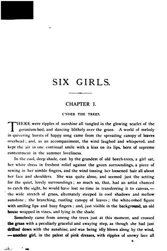 Six Girls: A Home Story