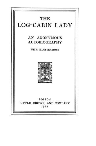Log-Cabin Lady