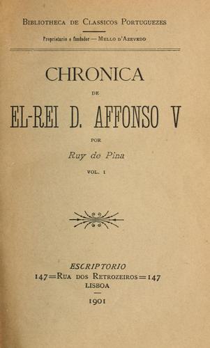 Chronica de el-rei D. Affonso V (Vol. III)