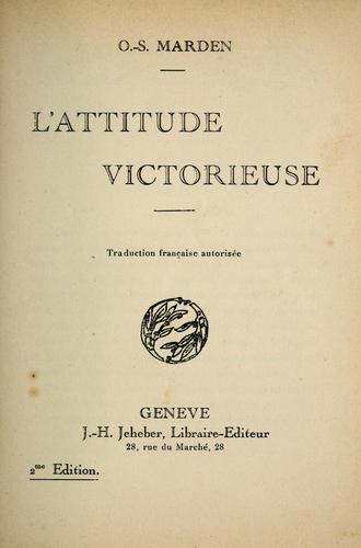 The Victorious Attitude