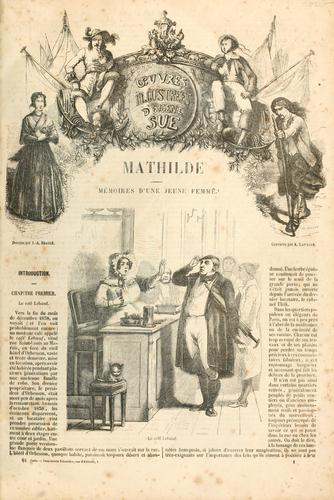 Mathilde: mémoires d'une jeune femme