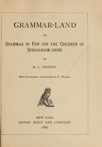 Grammar-Land