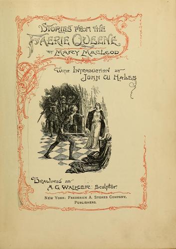 Stories from the Faerie Queene