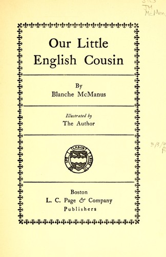 Our Little English Cousin