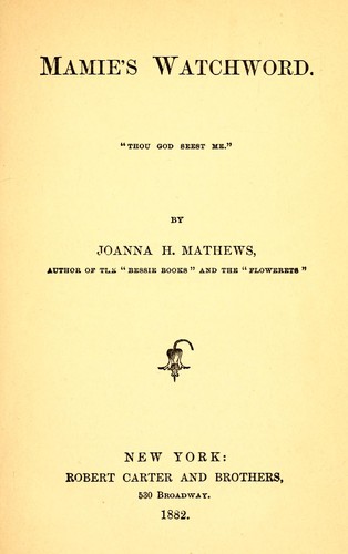 Mamie's Watchword