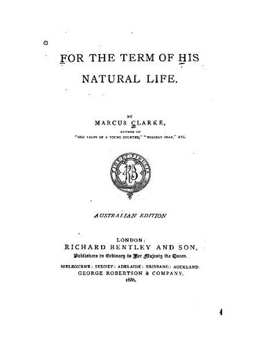 For the Term of His Natural Life