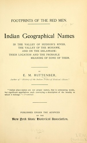 Footprints of the Red Men