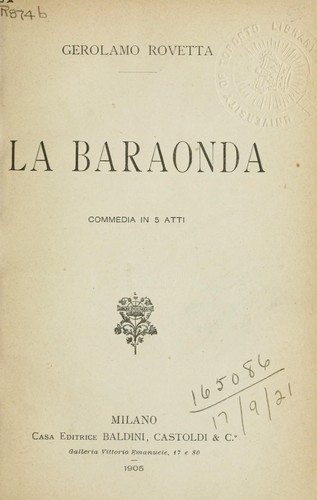 La baraonda