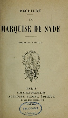 La Marquise de Sade