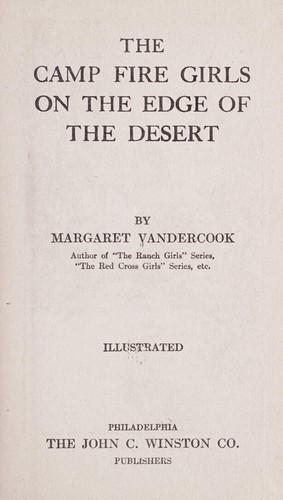 Camp Fire Girls on the Edge of the Desert