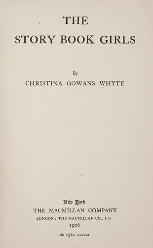The Story Book Girls