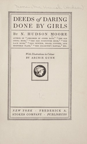 Deeds of Daring done by Girls