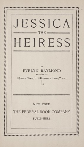 Jessica, the Heiress