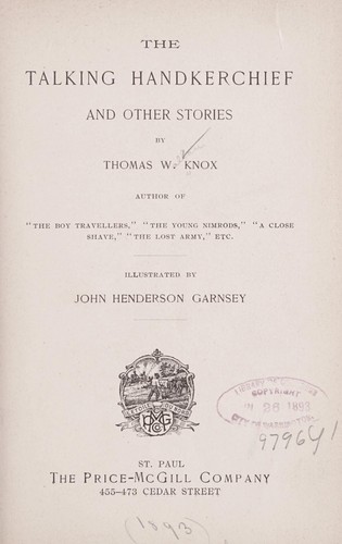 Talking Handkerchief, and Other Stories