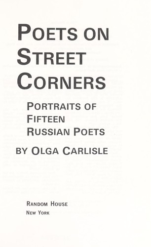 Portraits of Russian Poets