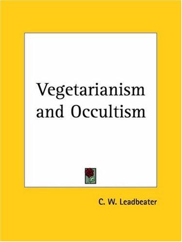 Vegetarianism and Occultism