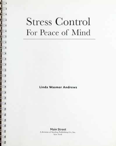 Of Peace of Mind