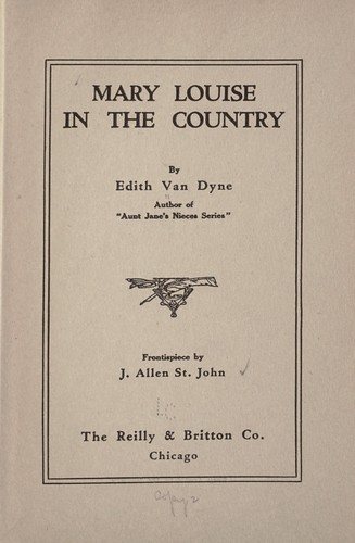 Mary Louise in the Country