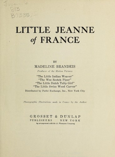 Little Jeanne of France
