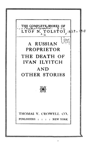 Death of Ivan Ilyitch