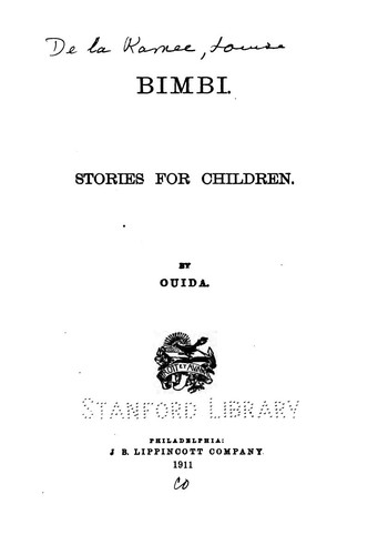 Bimbi: Stories for Children